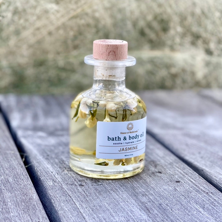 Botanical Bath & Body Oil  Jasmine – House of Medicinals